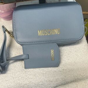 Moschino Cosmetics Bag and Luggage Tag